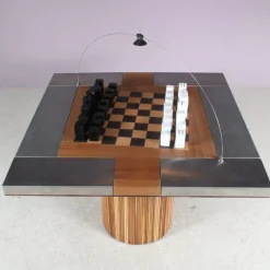 Sale Pamono Pacifico Chess Table by Franco Bozzi and Duccio Trassinelli for Studio A.R.D.I.T.I, Italy, 1973