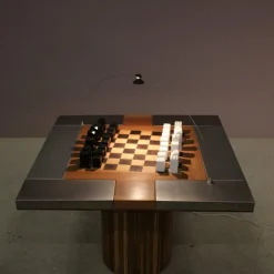 Sale Pamono Pacifico Chess Table by Franco Bozzi and Duccio Trassinelli for Studio A.R.D.I.T.I, Italy, 1973