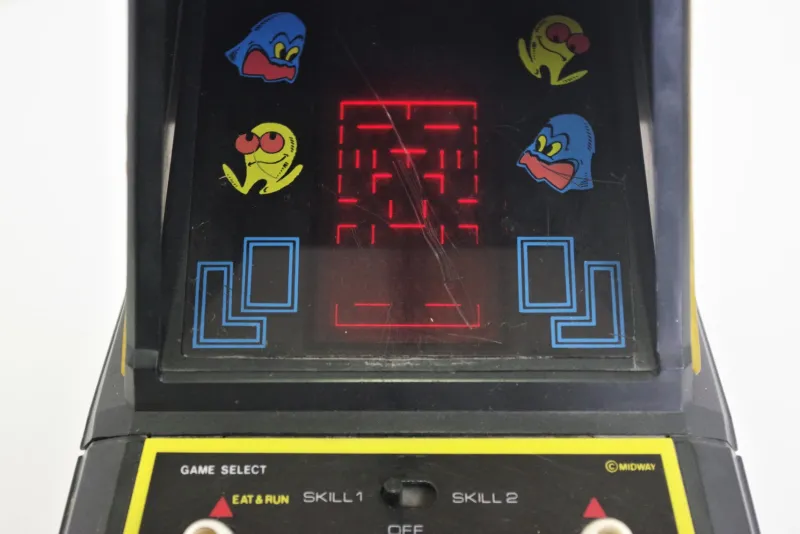 Pamono Pac-Man Arcade Minigame from Coleco, 1980s