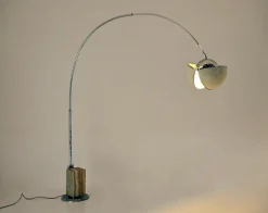 Sale Pamono Pac-Man Arco Floor Lamp attributed to Superstudio for Poltronova, 1970s