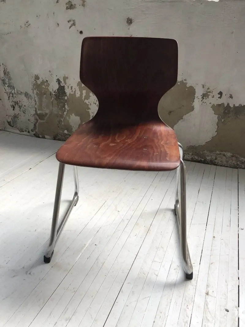 Pamono Pagwood Childrens Chair from Flötotto, 1960s> Children's Chairs