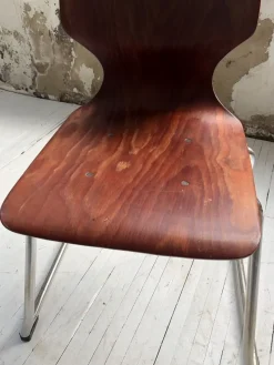 Pamono Pagwood Childrens Chair from Flötotto, 1960s><noscript><img width=