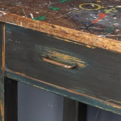 Best Pamono Paint Splashed Art Department Table, 1960s