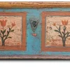 Pamono Painted Chest with Floral Motifs, 1810s