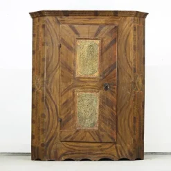 Pamono Painted Folk Art Bridal Cupboard> Cabinets & Wardrobes