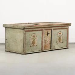 New Pamono Painted Folk Art Chest