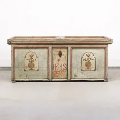 New Pamono Painted Folk Art Chest