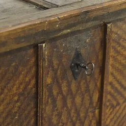 Pamono Painted Folk Art Chest, 1841
