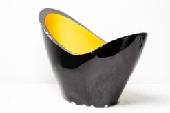 Pamono Painted Steel Champagne Coolers from Veuve Clicquot, 1980, Set of 2><noscript><img width=