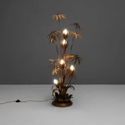 Pamono Palm Lamp attributed to Hans Kögl, 1950s><noscript><img width=