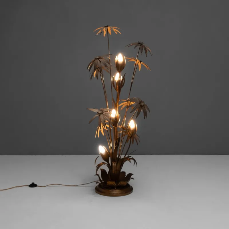 Pamono Palm Lamp attributed to Hans Kögl, 1950s> Floor Lamps
