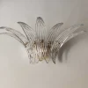 Best Pamono Palme Wall Light in Crystal Murano Glass by Carlo Scarpa