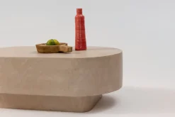 Pamono Palomā Mortex Waxed Concrete Coffee Table from PLATŌ