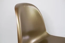 Pamono Panton Chair in Gold from Vitra, 1990s><noscript><img width=