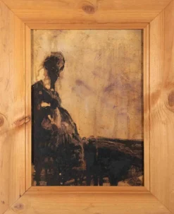 Clearance Pamono Paolo La Motta, Landscape, Oil Painting, 2000s, Framed