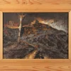 Pamono Paolo La Motta, Landscape, Oil Painting, 2000s, Framed> Painting