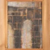 Best Pamono Paolo La Motta, The Wall, Oil Painting, 2000s, Framed