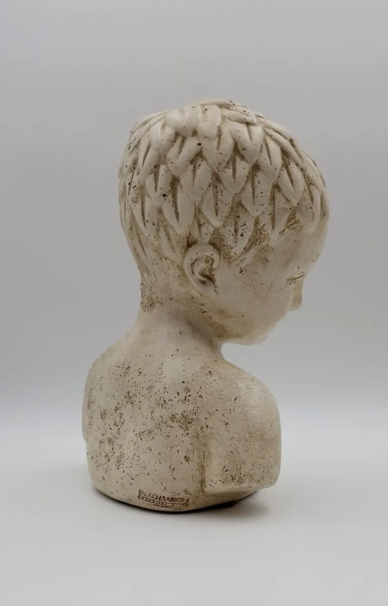 New Pamono Paolo Marioni, Bust Sculpture, 1980s, Terracotta