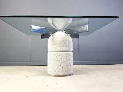 Pamono Paracarro Dining Table by Giovanni Offredi for Saporiti, 1970s> Dining Tables & Sets