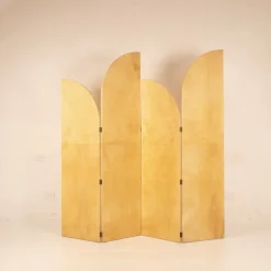 Pamono Parchment Screen by Aldo Tura for Tura Milano, 1960> Room Dividers & Screens
