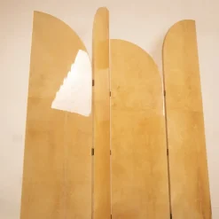Pamono Parchment Screen by Aldo Tura for Tura Milano, 1960><noscript><img width=