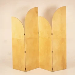 Pamono Parchment Screen by Aldo Tura for Tura Milano, 1960><noscript><img width=