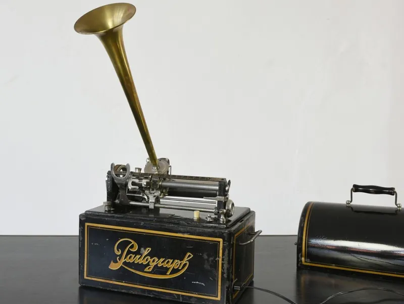 Hot Pamono Parlograph from Lindström Inc. Berlin, 1900s