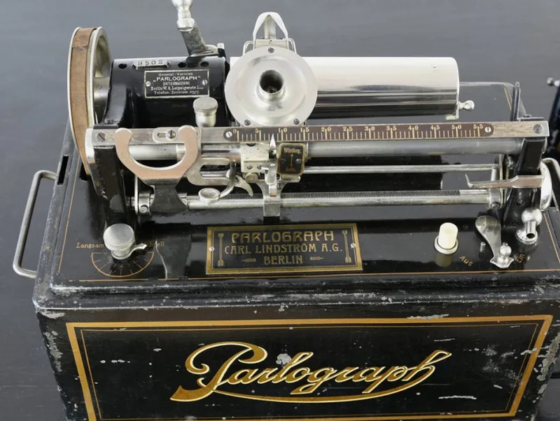 Hot Pamono Parlograph from Lindström Inc. Berlin, 1900s