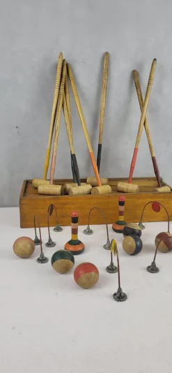 Online Pamono Parlor Croquet Set, 1940-50s