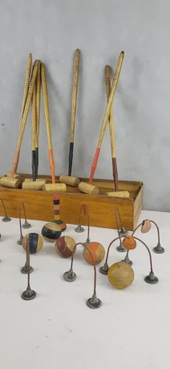 Online Pamono Parlor Croquet Set, 1940-50s