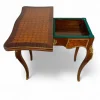 Pamono Parquetry Game Table with Green Felt Top, 1950s> Game Tables
