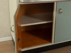 Pamono Pastel Kitchen Cabinet with Table, 1950s><noscript><img width=