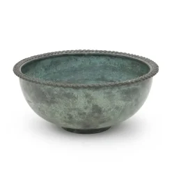 Pamono Patinated Bronze Bowl, 1930s><noscript><img width=