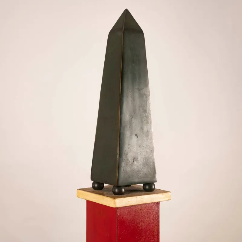 Outlet Pamono Patinated Bronze Obelisk Sculpture by Paul Dupré-Lafon, 1940