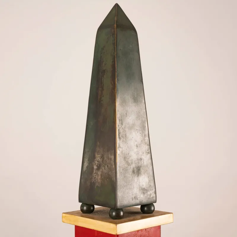 Outlet Pamono Patinated Bronze Obelisk Sculpture by Paul Dupré-Lafon, 1940