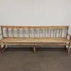Pamono Patinated Church Bench in Fir> Benches