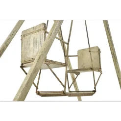Pamono Patinated Iron Outdoor Swing