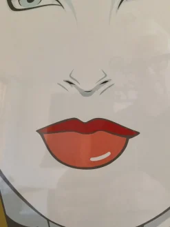 Online Pamono Patrick Nagel, Pop Art Redhead Woman, 1985, Print