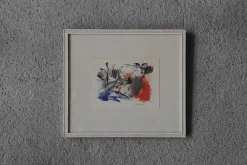 Discount Pamono Paul Holsby, Composition, Color Lithograph, 1962, Framed