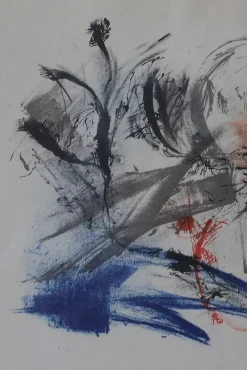 Discount Pamono Paul Holsby, Composition, Color Lithograph, 1962, Framed
