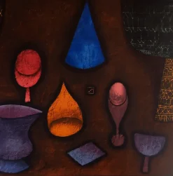 Pamono Paul Klee, Table Aux Dice, 1920s, Original Lithograph Poster><noscript><img width=