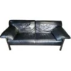Best Pamono Pause Sofa in Black Leather by Pierluigi Cerri for Poltrona Frau, Italy, 1990s