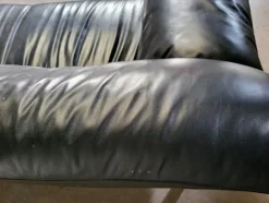 Best Pamono Pause Sofa in Black Leather by Pierluigi Cerri for Poltrona Frau, Italy, 1990s