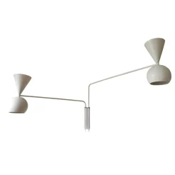 Pamono Paz Light with 2 Arms by Juanma Lizana> Wall Lights & Sconces