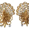 Pamono Peacock Lamps by Ernst Palme for Palwa, 1950s, Set of 2