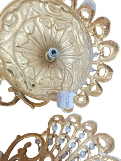 Pamono Peacock Lamps by Ernst Palme for Palwa, 1950s, Set of 2