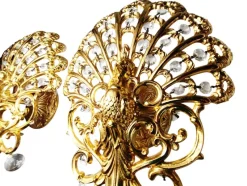 Pamono Peacock Lamps by Ernst Palme for Palwa, 1950s, Set of 2
