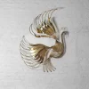 Pamono Peacock Wall Sculpture in Brass by Curtis Jere, 1980s> Wall Decor
