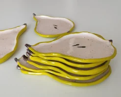 Sale Pamono Pear Plates by Federica Massimi, Set of 2