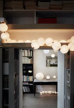 Pamono Pearl Necklace Pendant Light by Ludovic Clément d'Armont><noscript><img width=